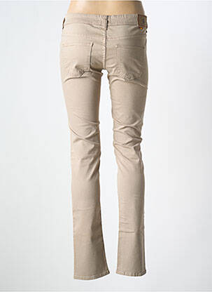 Pantalon slim buzunare bej CIMARRON femeie