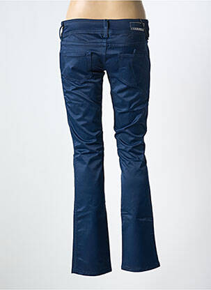 Pantalon slim buzunare albastru FREESOUL femeie