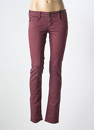 Pantalon slim buzunare violet CIMARRON femeie