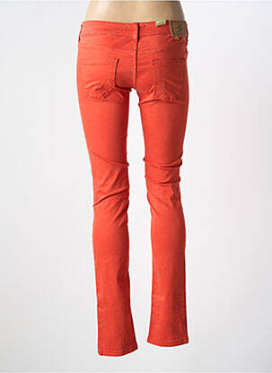 Pantalon slim buzunare portocaliu CIMARRON femeie