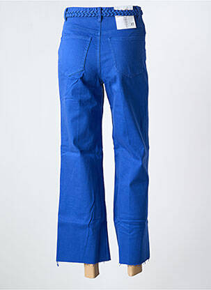 Pantalon drept buzunare albastru LABDIP femeie