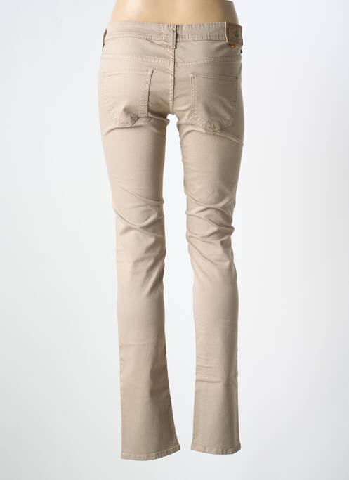 Pantalon slim bej CIMARRON femeie