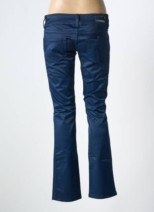 Pantalon slim albastru FREESOUL femeie