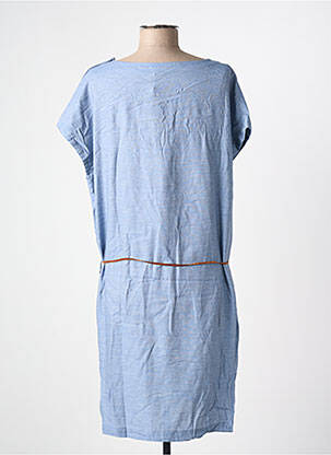 Rochie midi mâneci scurte mâneci scurte albastru TINSELS femeie