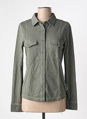 Cămașă verde FRENCH TERRY 1818 femeie