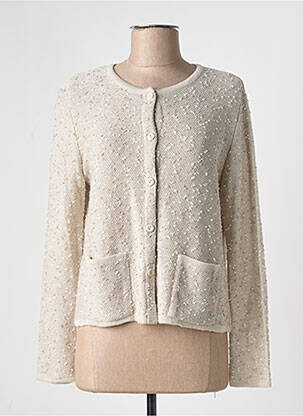 Vestă cu mâneci lungi bej I.ODENA femeie