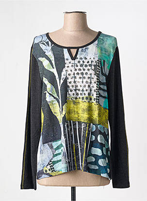 Tricou mâneci lungi mâneci lungi negru DOLCEZZA femeie