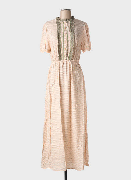 Rochie lungă alb IMPREVU femeie