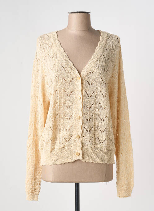 Vestă cu mâneci lungi bej ESQUALO femeie