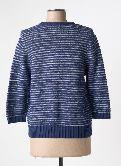 Vestă cu mâneci lungi albastru MARBLE femeie