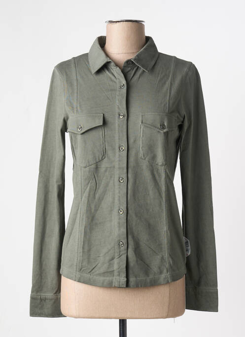 Cămașă verde FRENCH TERRY 1818 femeie