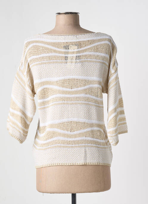 Vestă cu mâneci lungi bej I.ODENA femeie