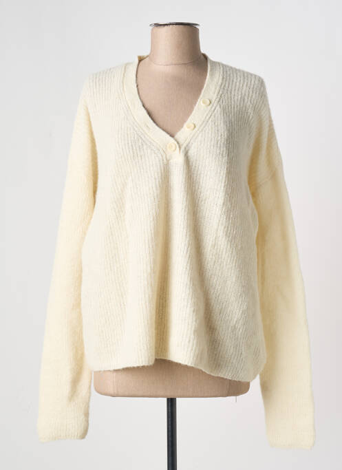 Pulover bej THINKING MU femeie