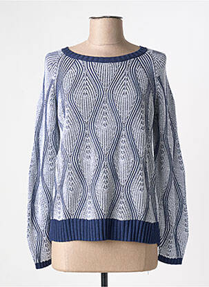 Pulover albastru MARBLE femeie