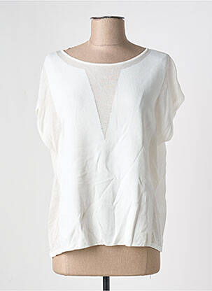 Pulover alb EVA KAYAN femeie