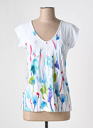 Tricou alb DOLCEZZA femeie