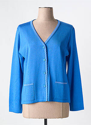 Vestă cu mâneci lungi albastru I.ODENA femeie