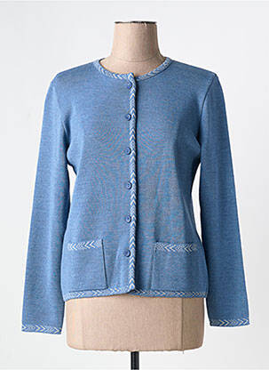 Vestă cu mâneci lungi albastru I.ODENA femeie