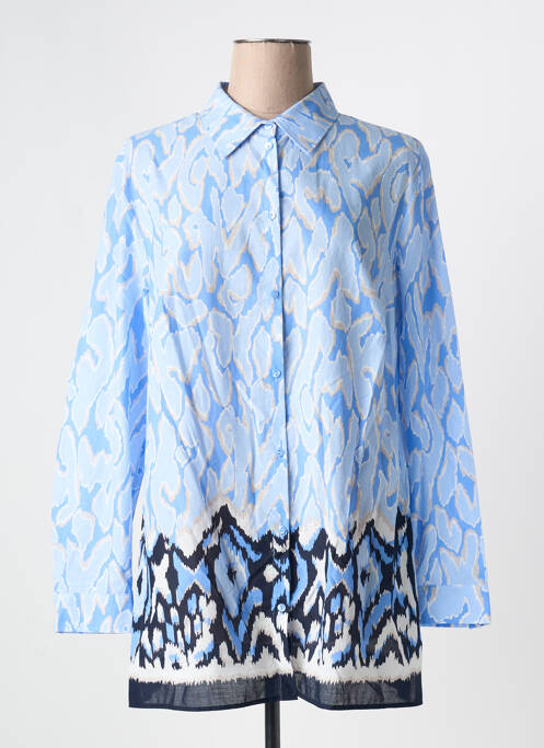 Tunică mâneci lungi albastru BARBARA LEBEK femeie