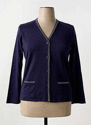 Vestă cu mâneci lungi albastru I.ODENA femeie