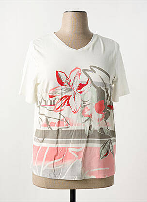 Tricou bej FRANK WALDER femeie