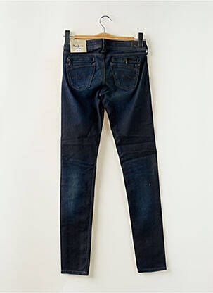 Blugi cu croială slim elasticitate talie joasă albastru PEPE JEANS femeie