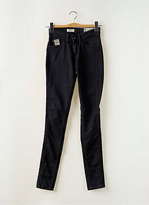 Blugi skinny elasticitate talie joasă negru PEPE JEANS femeie