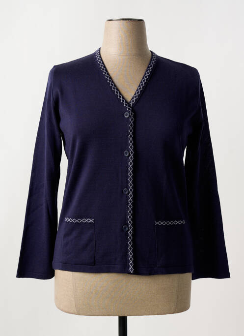 Vestă cu mâneci lungi albastru I.ODENA femeie