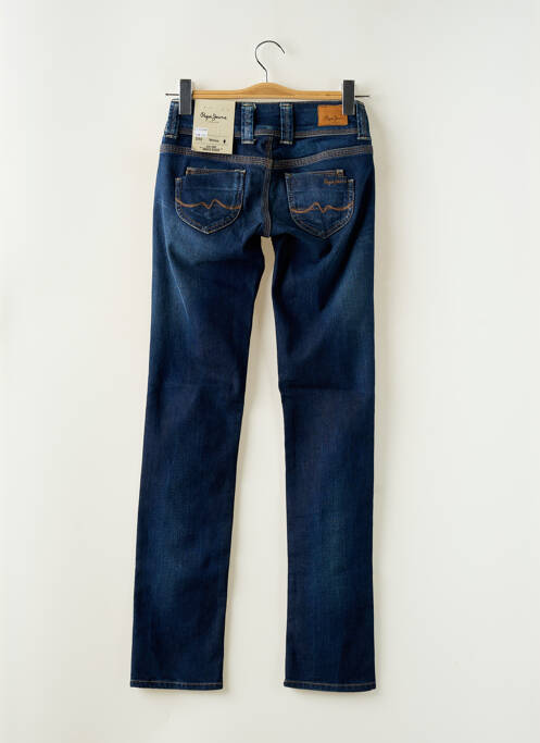 Blugi cu croială dreaptă albastru PEPE JEANS femeie