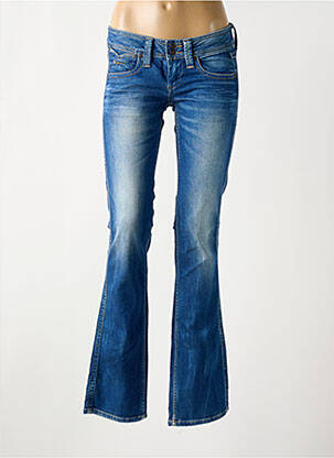 Blugi bootcut buzunare albastru PEPE JEANS femeie