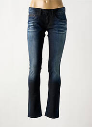 Blugi cu croială slim buzunare albastru PEPE JEANS femeie