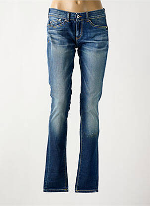 Blugi cu croială slim buzunare albastru PEPE JEANS femeie