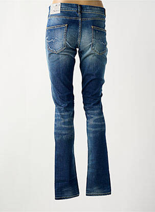Blugi cu croială slim buzunare albastru PEPE JEANS femeie