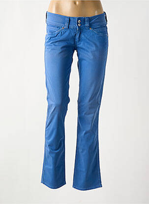 Pantalon slim buzunare albastru PEPE JEANS femeie