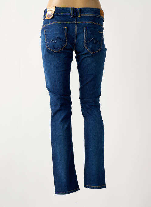 Blugi cu croială slim albastru PEPE JEANS femeie