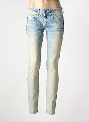 Blugi skinny elasticitate talie joasă albastru G STAR femeie