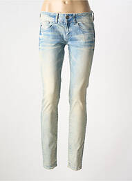 Blugi skinny elasticitate talie joasă albastru G STAR femeie