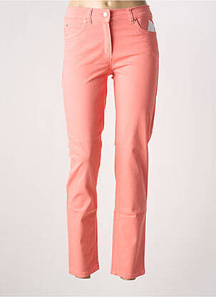 Blugi cu croială slim portocaliu ANNA MONTANA femeie