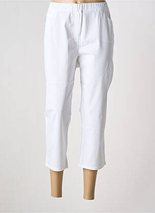 Pantalon trei sferturi alb GUY DUBOUIS femeie