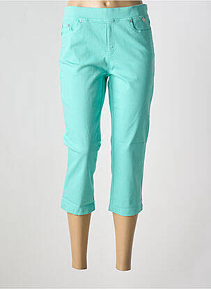 Pantalon trei sferturi albastru ANNA MONTANA femeie