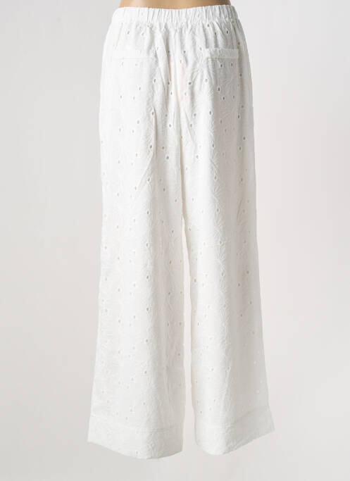 Pantalon larg alb ESQUALO femeie