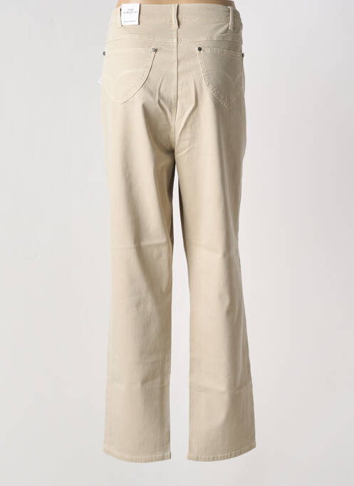 Blugi cu croială slim mărime normală mărime normală bej ANNA MONTANA femme