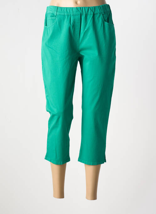 Pantalon trei sferturi verde GUY DUBOUIS femeie