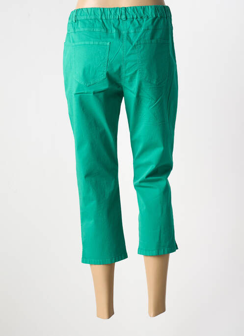Pantalon trei sferturi verde GUY DUBOUIS femeie