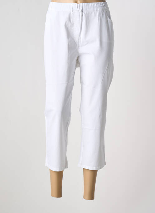 Pantalon trei sferturi alb GUY DUBOUIS femeie