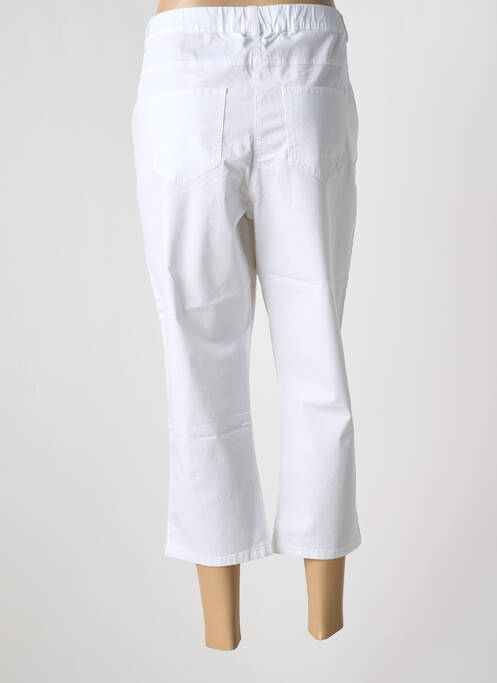 Pantalon trei sferturi alb GUY DUBOUIS femeie