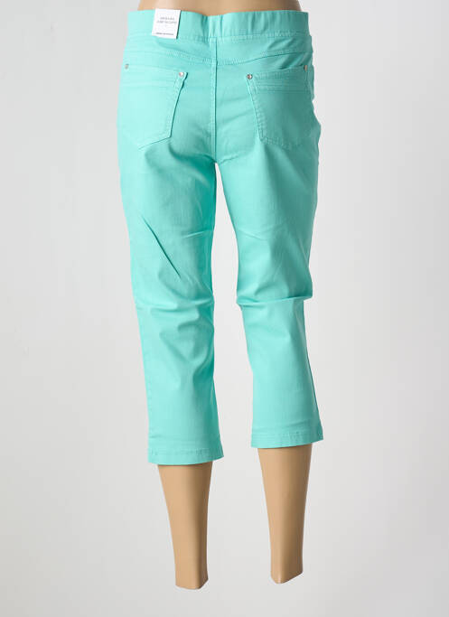 Pantalon trei sferturi albastru ANNA MONTANA femeie