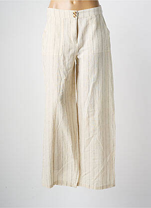 Pantalon larg bej MD'M femeie