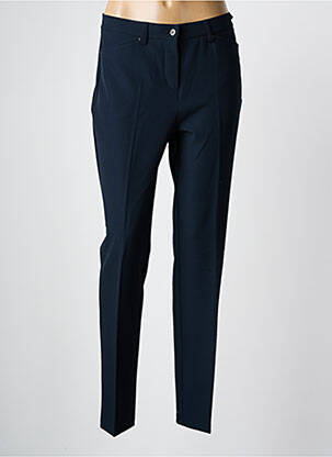 Pantalon slim albastru ANNA MONTANA femeie