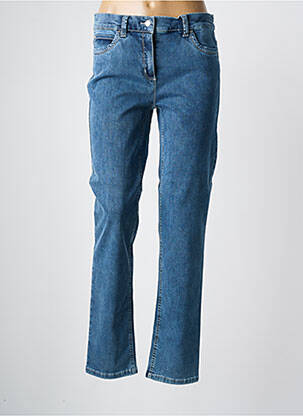 Blugi cu croială slim albastru ANNA MONTANA femeie